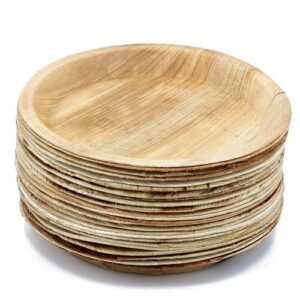 Brown Areca Plate